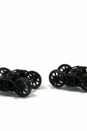 2 bogies Diamond noir poutre à ressort hélicoidaux-HO-1/87-REE XB-109-E-01 Meilleur Prix