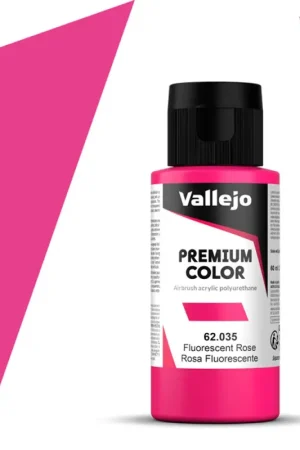 Acheter Direct Rose Fluo - 60ml Fluorescent Premium Color - VALLEJO 62.035