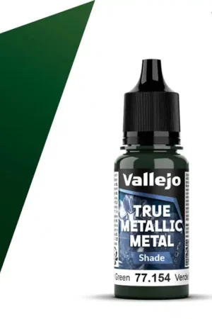 Vert Sombre N°54 - 18ml Shade True Metallic Metal - VALLEJO 77.154 Promotion Saisonnière