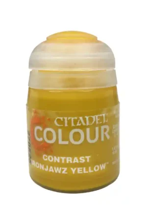 Pas Cher Peinture Contrast Ironjawz Yellow, 18ml, Citadel 29-52