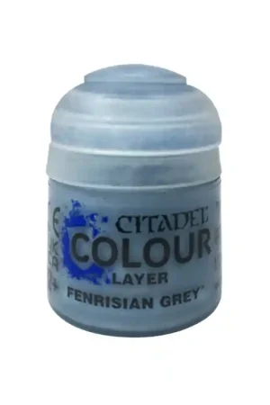 Top Vente Peinture Layer Fenrisian Grey, 12ml, Citadel 22-68