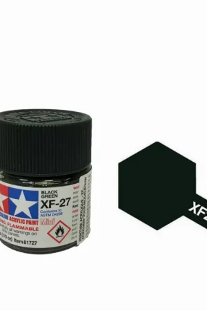 Achetez Aujourd'hui Vert Noir mat pot de 10ml - TAMIYA 81727 / XF27