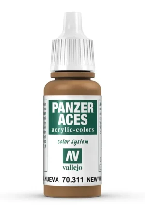 Peinture Acrylique, 17ml, Panzer Aces Bois Neuf - VALLEJO 70311 Meilleur Prix