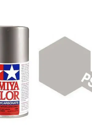 Acheter Direct Argent (Silver) métallique Polycarbonate Spray de 100ml-TAMIYA PS12