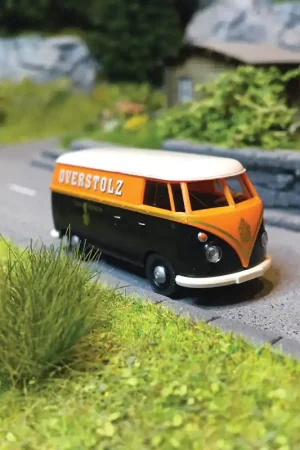 VW T1 Combi Split Tôlé publicitaire - WIKING 79732 - HO 1/87 Bon Marché