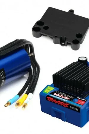 Nouveauté Traxxas 3350R Combo moteur 1/10 Brushless Velineon VXL-3S étanche ID