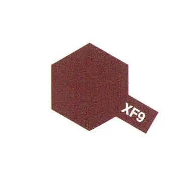 Expédié Aujourd'hui Peinture Acrylique Maquette XF9 Rouge sombre - Tamiya 81709 -