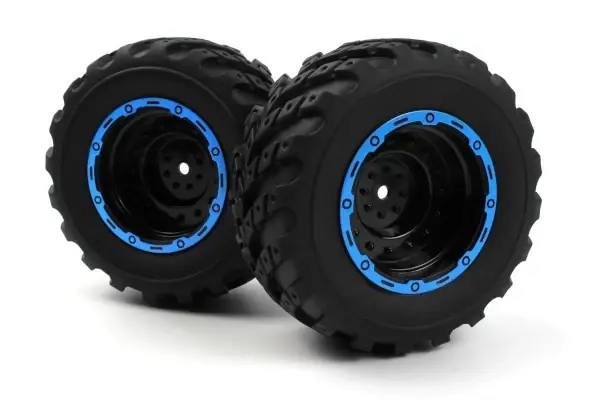 Achetez Aujourd'hui 2 Roues complètes bleu pour Blackzon Smyter MT 540182