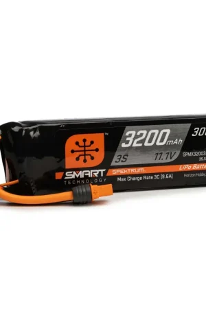 Super Prix Spektrum Accu lipo Smart 11.1v 3200mah 30C IC3 - SPMX32003S30