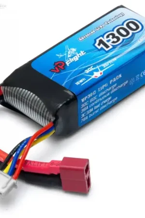 Batterie LiPo 3S 11,1V 1300mAh 30C prise dean - VPLP014FD Prix Choc