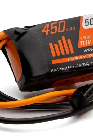 Spektrum Accu lipo 3s 11,1v 450Mah 50C SPMX4503SIC2 Commande En Gros