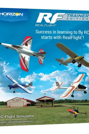 Logiciel de simulation de vol RC RealFlight Trainer Edition uniquement (pas de boîte) - RFL1205 Populaire