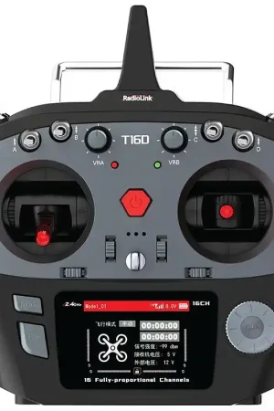 Radio Radiolink 16 voies T16D Mode 1 avec récepteur R16F Meilleur Choix