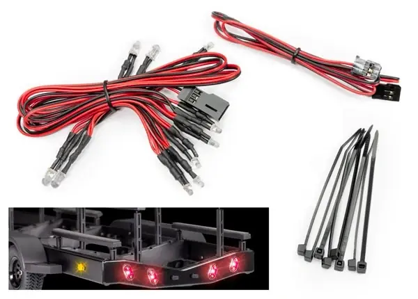 Jeu d‘éclairage LED pour remorque de bateau (10350 et 10650) - Traxxas 10349X Certifié