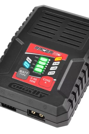 Chargeur lipo Racer 50 Corally 2-4S Lipo 50W prise XT60 Expédié Aujourd'hui