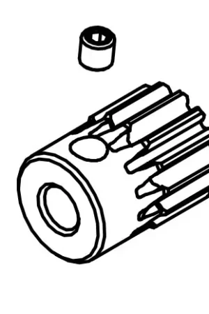 Pignon moteur 15T 48dp - 1610140 Produit De Marque