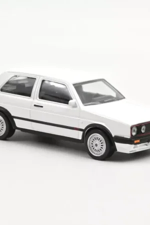 Voiture miniature 1/43 Volkswagen Golf II GTI G60 1990 Blanc Norev Display Offre Spéciale