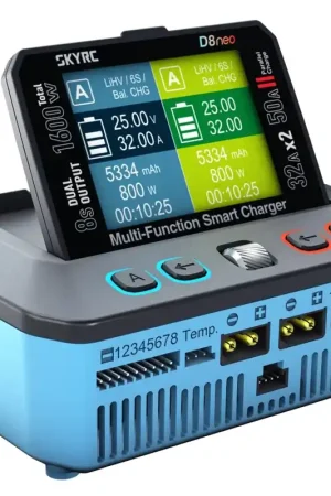 Chargeur double intelligent D8neo 1600W - 100230-01 Produit De Marque