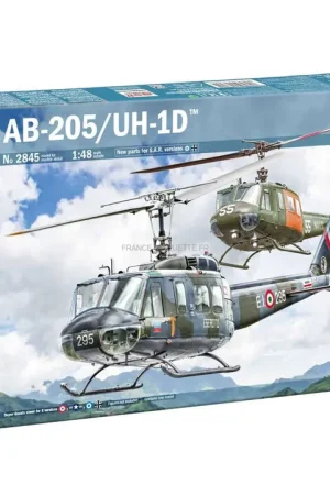 AB-205 / UH-1D au 1/48 - Italeri 02845 Prix Choc