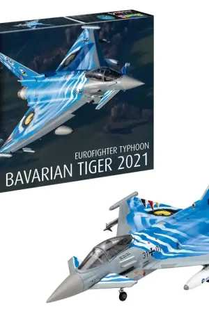 Eurofighter Typhoon "The Bavarian Tiger 2021" 1/72 - Revell 03818 Soldes