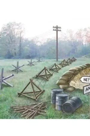 WWII ITALERI 6049 - Accessoires de bataille - 1/72 Réduction