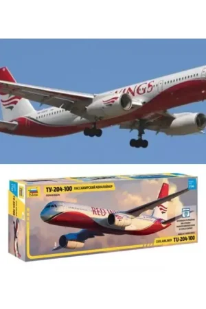 ZVEZDA 7023 TUPOLEV TU-204-100 - 1/144 Dernière Chance