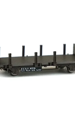 Acheter Direct REE WB-562 Wagonnet Draisine Plat À Ranchers + Ridelles Ep. III - HO 1/87