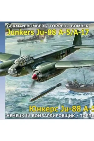 ZVEZDA 7284 Junkers Ju-88 A-5/A-17 - 1/72 Meilleur Choix