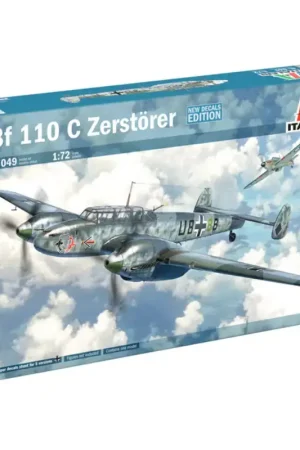 ITALERI 049 Bf 110 C Zerstörer - Échelle 1/72 Offre Limitée