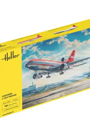 Achat Immédiat HELLER 80451 Lockheed L-1011 Tristar - Échelle 1/125
