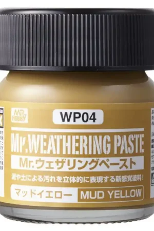 MR HOBBY WP-04 Pâte Weathering Boue Jaune 40ml Meilleur Prix