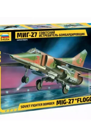 ZVEZDA 7228 Chasseur-Bombardier Soviétique MiG-27 "Flogger-D" - 1/72 Meilleure Vente