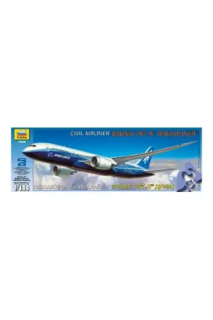 Zvezda maquette avion 7008 Boeing 787-8 1/144 Offre Exclusive