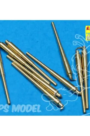 Aber 700L11 Set de 9 futs de canons 406mm Long pour North Carolina et Washington 1/700 Super Prix