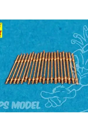 Aber 400L05 Set 20 de futs de canons 20mm L/65 MG C/30 pour navires allemand 1/400 Top Vente