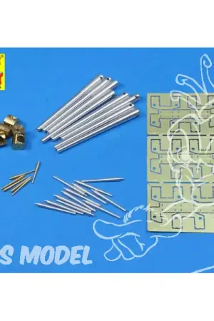 Aber 200L05 Set de Futs de canon pour HMS Rodney ou Nelson 1/200 Meilleur Prix