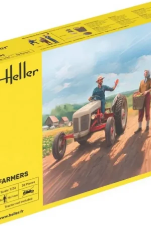 Promotion Figurines Agriculteurs en 1 24 - Heller