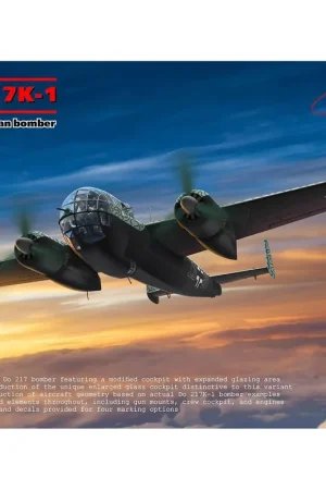 Commander Vite Maquette avion Do 217K-1 - WWII Bombardier allemand en 1 48 - ICM