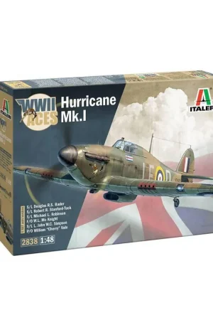 Avion Hurricane Mk 1 Aces - Italeri Quantité Limitée
