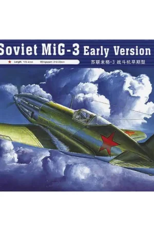 Marque Maquette avion Soviet MiG-3 Early Version - Trumpeter