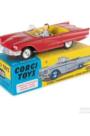 Commander Maintenant Miniature Ford Thunderbird open top with suspension