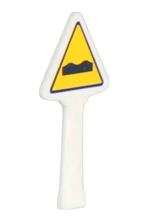 1 panneau de signalisation de danger Michelin 1935 - SAI 8315 - Avertissement dos d‘âne - HO 1/87 Offre Spéciale