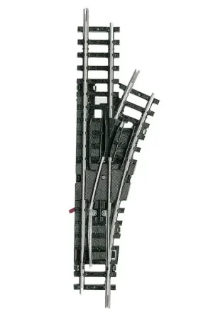 Aiguillage à droite Minitrix 24° 104.2 mm - N 1/160 - code 80 - 14953 Affaire À Saisir