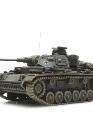 Char Pz.Kpfw. III Ausf. J Gris - Artitec 387.315 - HO 1/87 Prix Promo