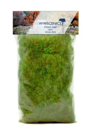 Offre Spéciale Fibres herbe de printemps - WWScenics WSG6-004 - 6 mm - 100 g
