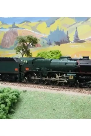 [Kit châssis seul] Locomotive à Vapeur AMF87 E176C Kit 5-240P - HO 1/87 - SNCF Dernière Chance