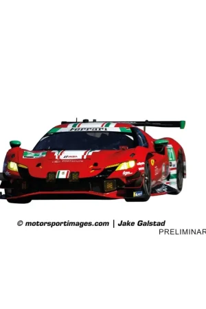 Voiture digitale Ferrari 296 GT3 - Carrera CA23965 - 1/24 Prix Cassé