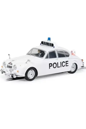 Achat Immédiat Voiture Jaguar MK2 Police Édition - Scalextric C4420 - I 1/32 - Ep III - Analogique