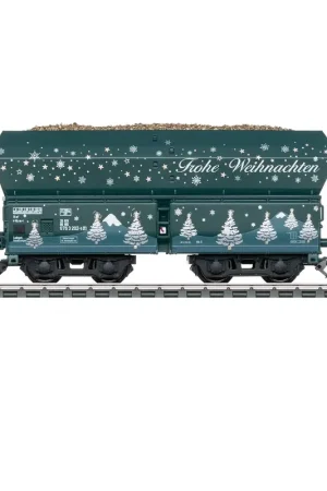 Meilleure Vente Wagon trémie de Noël 2025 chargé de "pépites d‘or" - Märklin 48425 - HO 1/87 - 3R