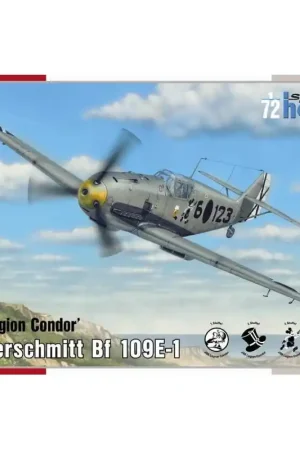 Marque SPECIAL HOBBY 72459 MAQUETTE MESSERSCHMITT BF 109E-1 "J/88 LEGION CONDOR" 1/72